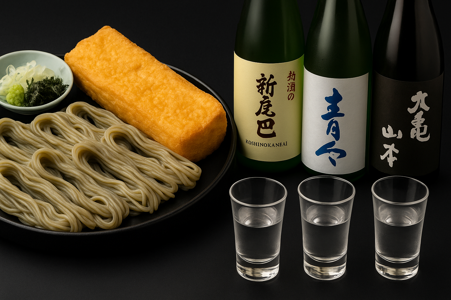 新潟の地酒と絶品おつまみ7選【へぎそば・栃尾揚げに合う一杯】