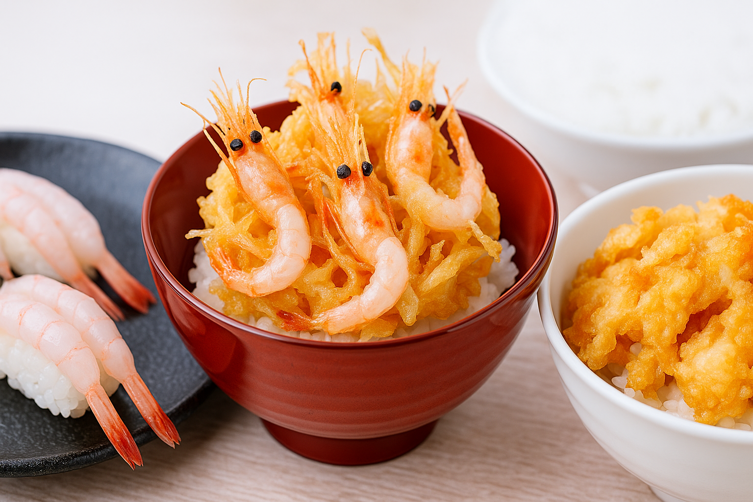 富山の白エビグルメまとめ【寿司・かき揚げ・天丼】