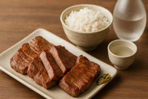 仙台で味わう厚切り牛タンと地酒の旅